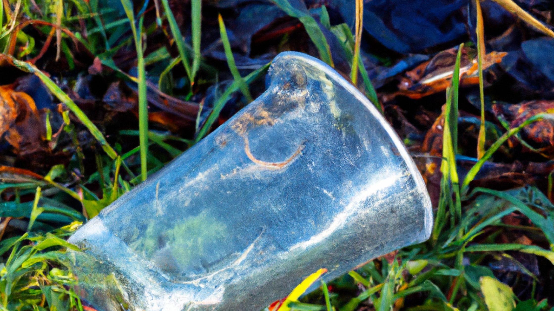 Pollution des gobelets en plastique