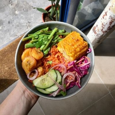 Jollof Rice Bowl, spécialité du Ola's