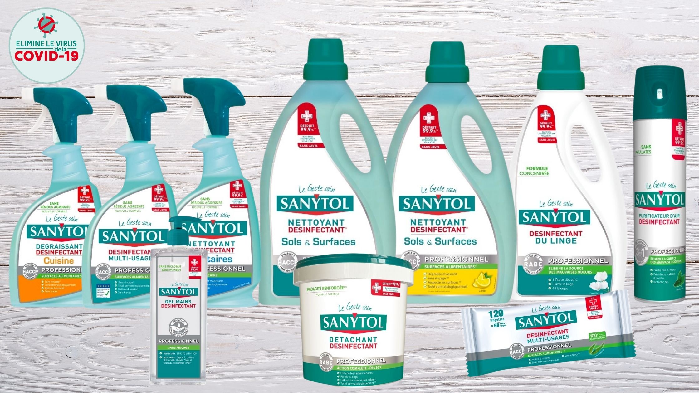 Quel produit professionnel Sanytol est le mieux adapté pour vous ?