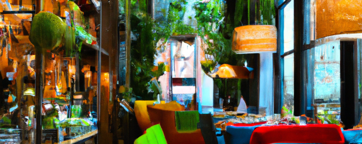 Quand la nature s’immisce dans les restaurants
