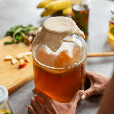 Bouteille de kombucha