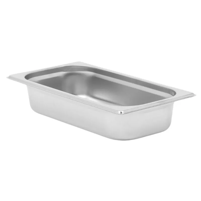 Bac Gastro GN 1/3 Inox - Profondeur 65 mm - 2,5 L