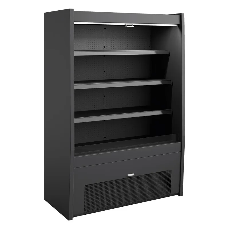 Vitrine Réfrigérée Murale Noire - 1280 mm