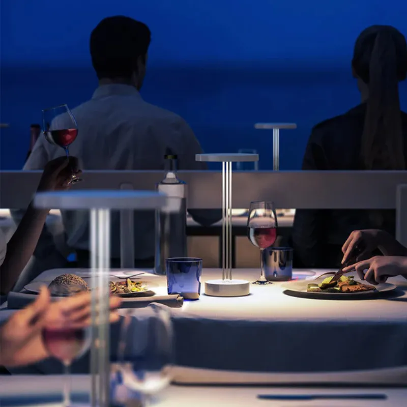 Lampe de Table Touch LED - Trizio Blanc