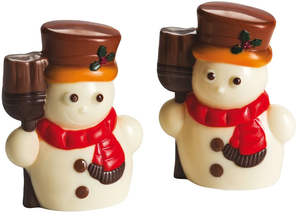Plaque Bonhomme de Neige - 4 Empreintes
