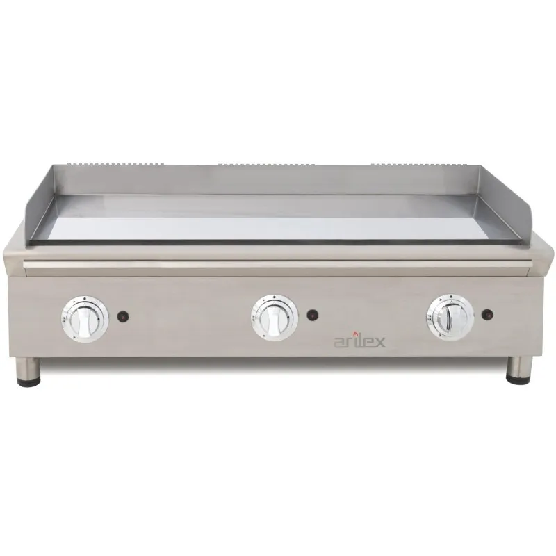 Plancha à Gaz Lisse Chrome Fry-Top 600 - 16500 W