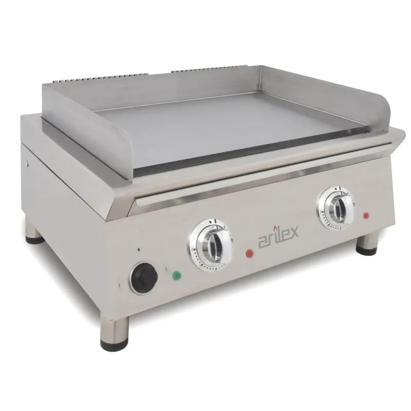 Plancha Electrique Lisse Acier Fry-Top 600 - 7800 W