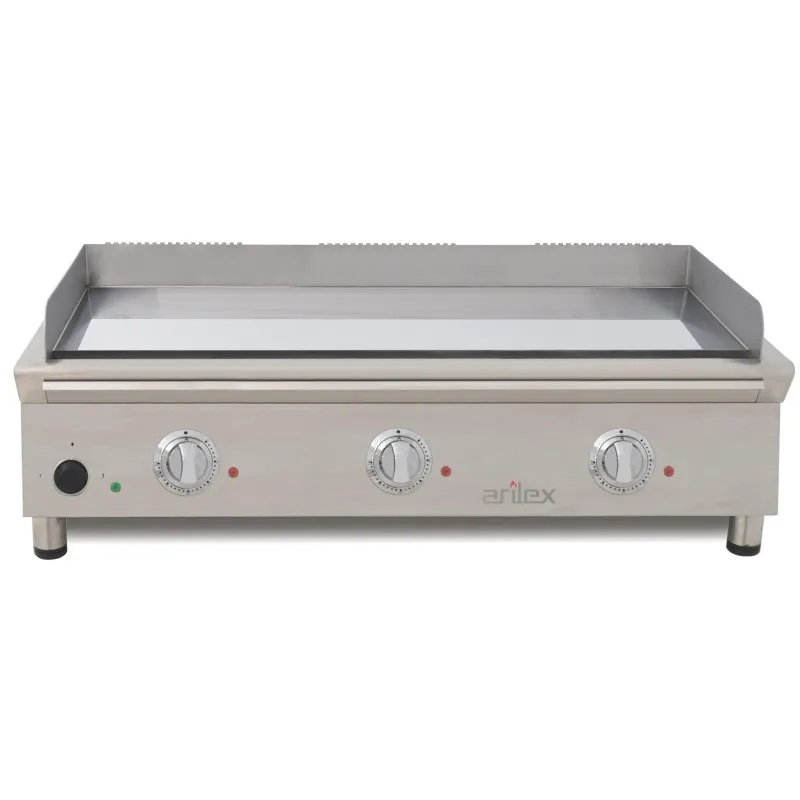 Plancha Electrique Lisse Chrome Fry-Top 600 - 11700 W