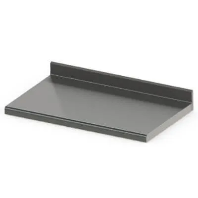 Dessus Inox Adossé - P 700 mm