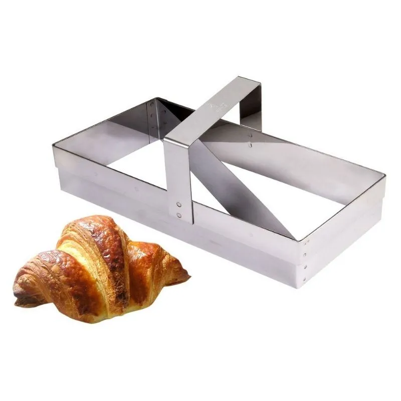 Découpoir à Croissant à Poignée en Inox - 200 x 100 mm