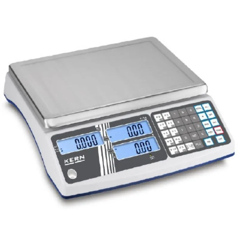 Balance Commerciale Portée 6 ou 15 Kg avec Homologation et Métrologie Légale