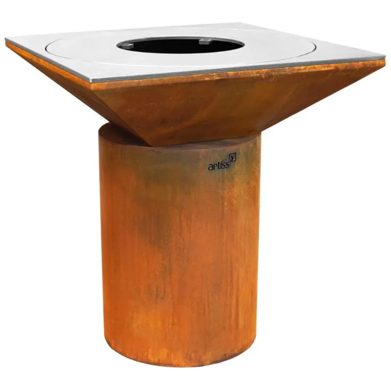 Brasero G6 Corten 90 cm - Acier Inoxydable