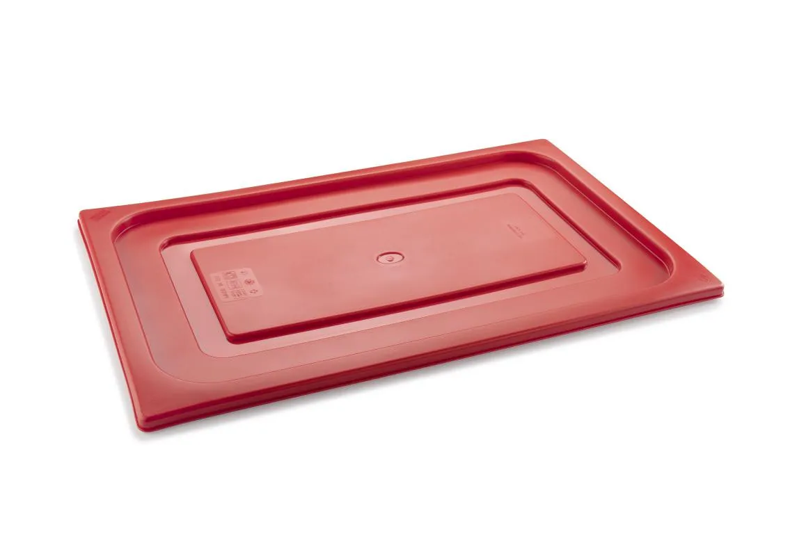 COUVERCLE POLINORM 1/3 ROUGE