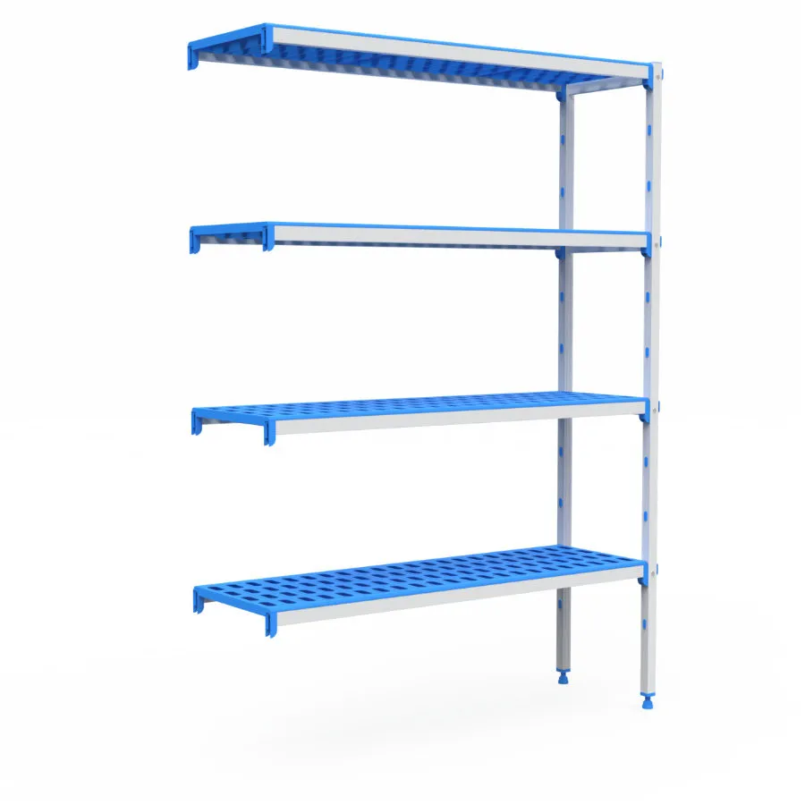 ETAGÈRE ANGLE 4 NIVEAUX 3120X385X1750 MM