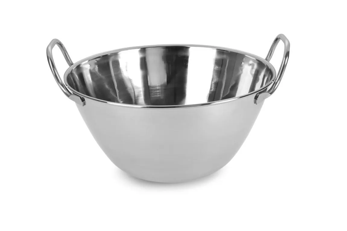 Bassine Fond Bombé Deux Poignées - 25 cm