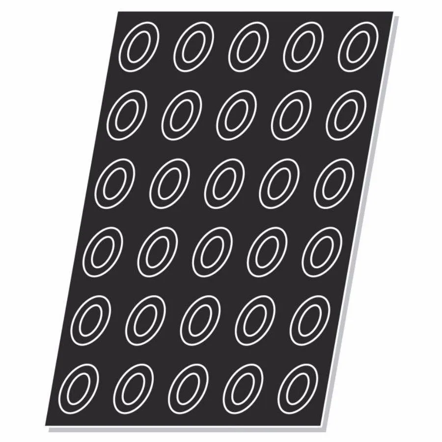 Moule Savarins Ovales Flexipan - 24 Ovales - 70 ml
