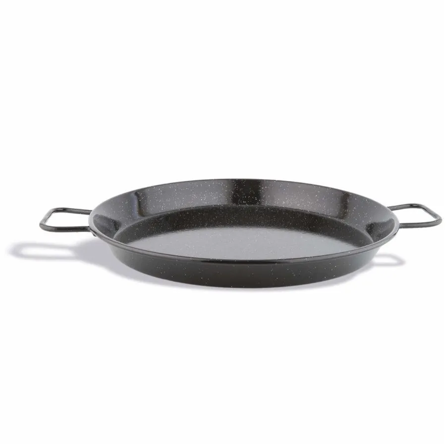 Plat a Paella Acier Emaille - 38 cm