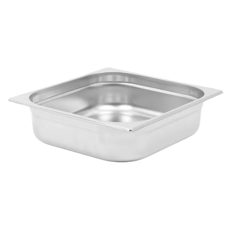 Bac Gastro GN 1/2 Inox - Profondeur 100 mm - 6,5 L
