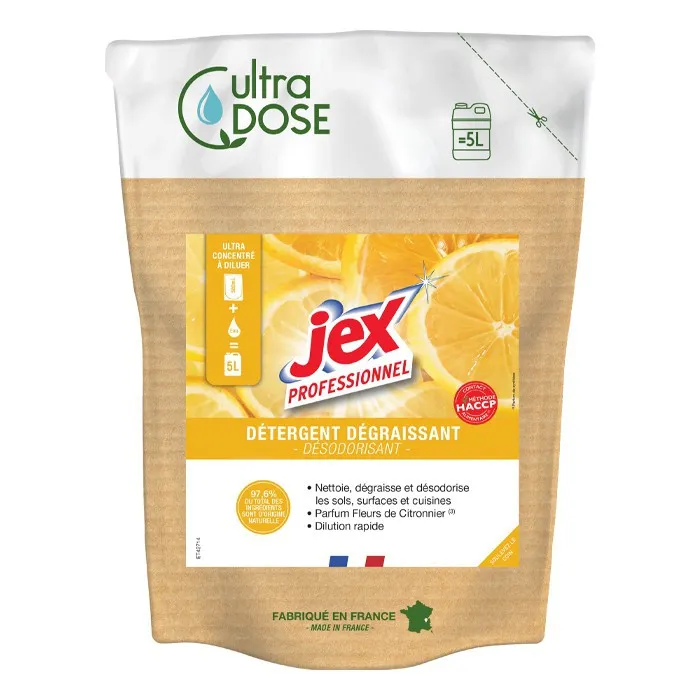 Détergent Désinfectant Ultra Dose 5 L - Fleurs de Citronnier