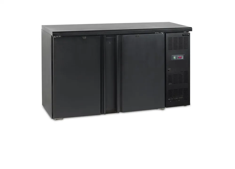Arrière-Bar Réfrigéré - 2 Portes Pleintes Battantes - 277 L