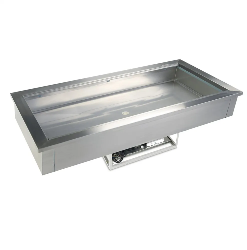 Cuve Réfrigérée Statique en Inox - 5 GN 1/1 - 166 L