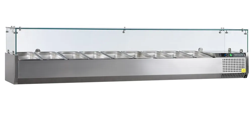 Saladette à Poser - Statique - 9 GN 1/3 - 63,9 L