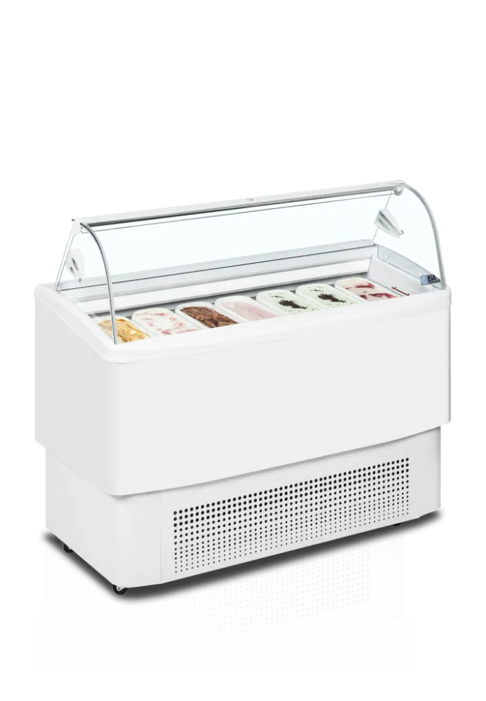 Vitrine à Glace Ventilé - 7 x 5 L
