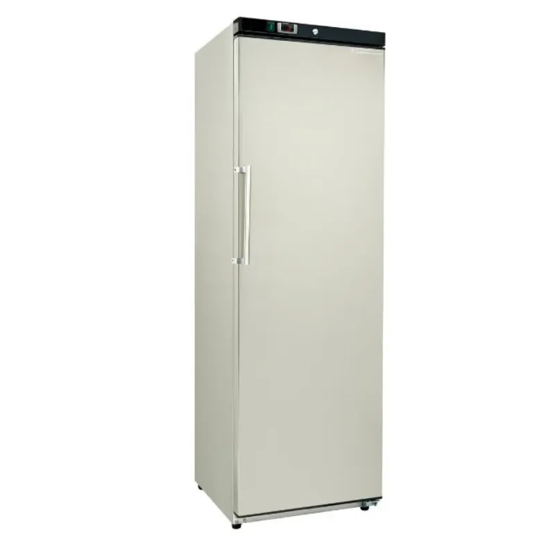 Armoire de Congélation Inox 293 L Froid Ventilé -18/-22°C, 4 Niveaux, Porte Pleine, Gaz R290