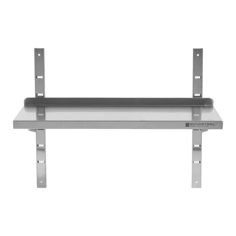 Etagère Murale en Inox - L 1000 x P 400 mm
