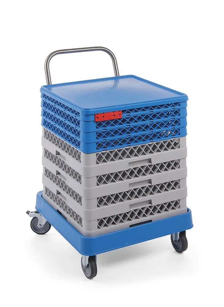 Chariot à Casier de Lavage avec Poignée