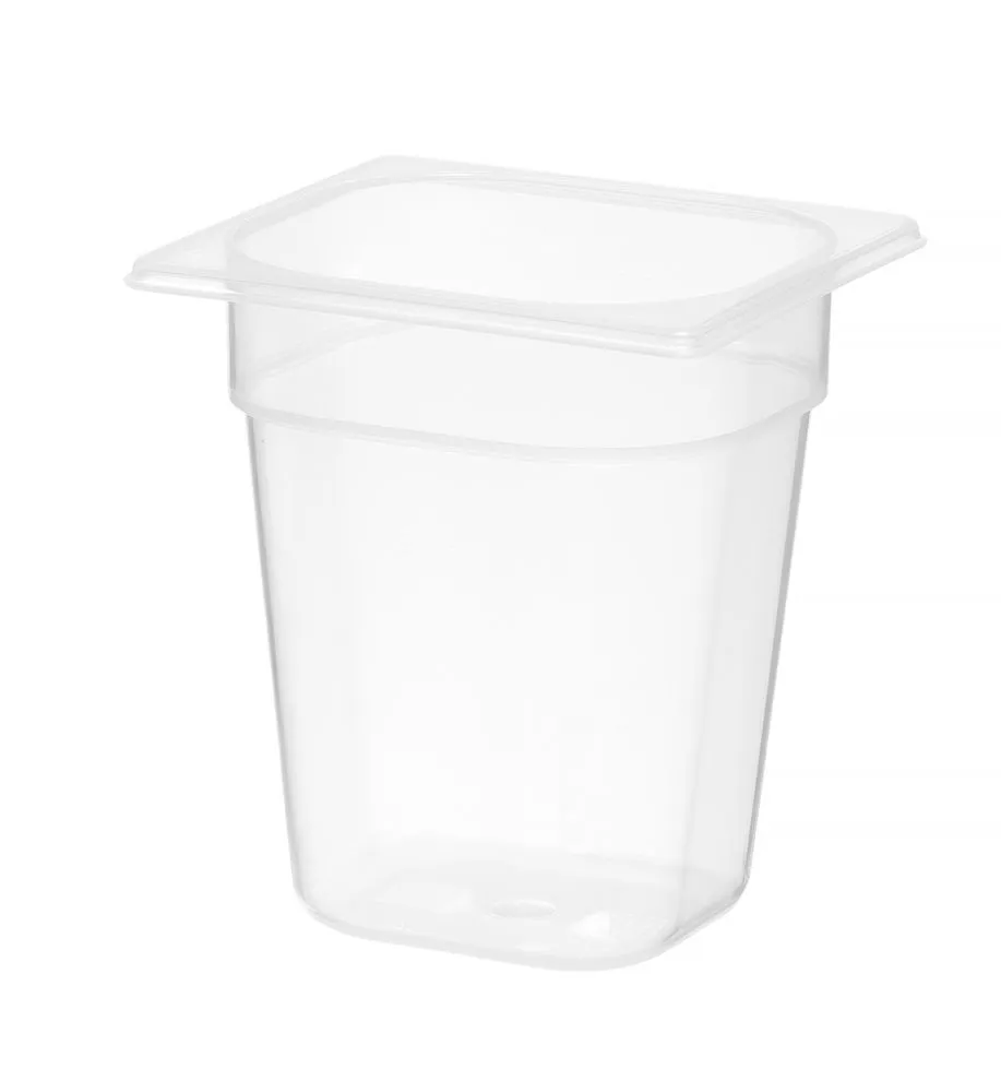 Bac Gastro GN 1/6 Polypropylène - Profondeur 200 mm - 3,4 L
