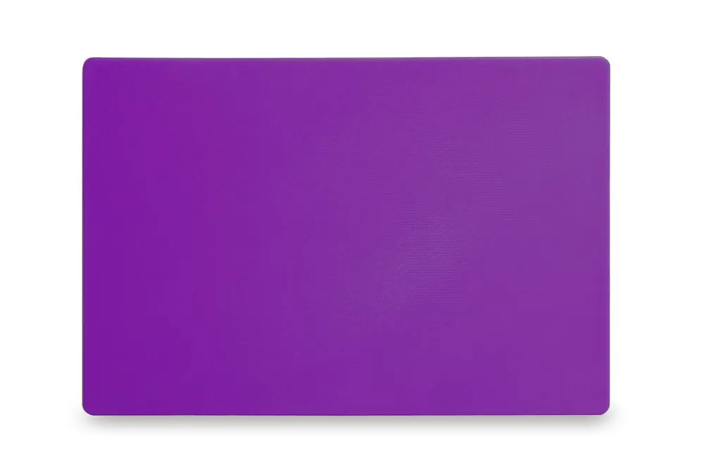 Planche à Découper HACCP - 450 x 300 mm - Violette - 13 mm d'Epaisseur