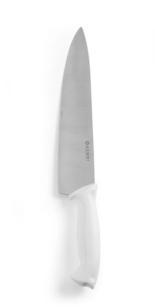 Couteau de Chef Blanc pour Pain et Fromage - Lame 24 cm