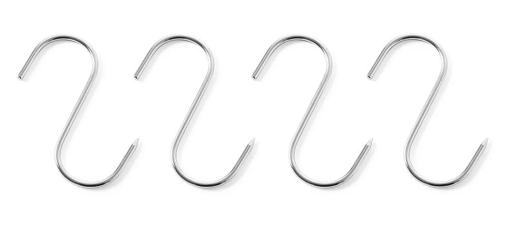 Crochets de Boucherie - 110 x 5 mm - Lot de 4