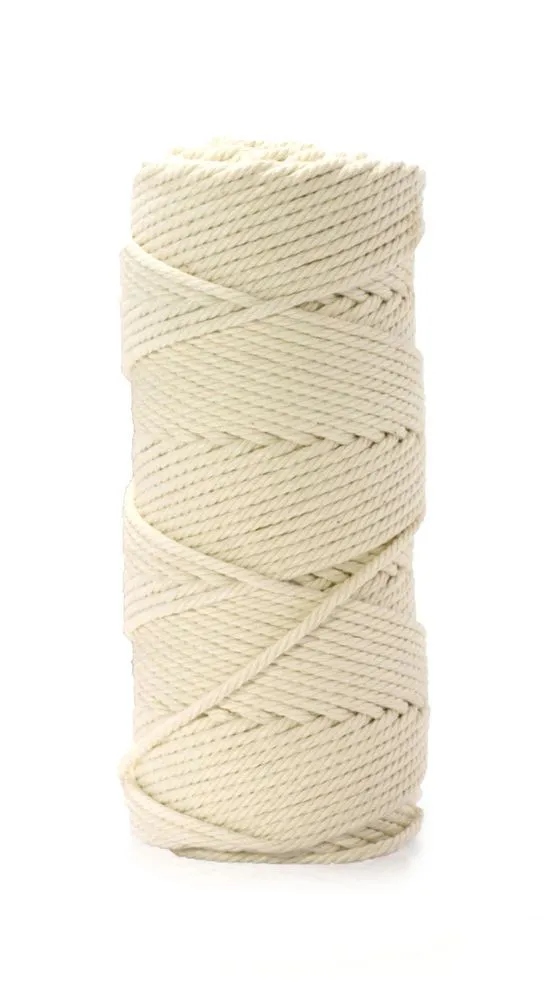 Corde à Roulade en Coton Ecru - 70 m