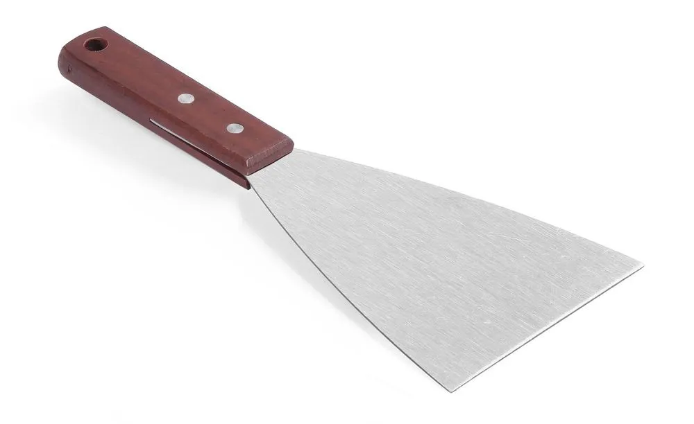 Racloir Inox avec Manche en Bois - 11,8 cm