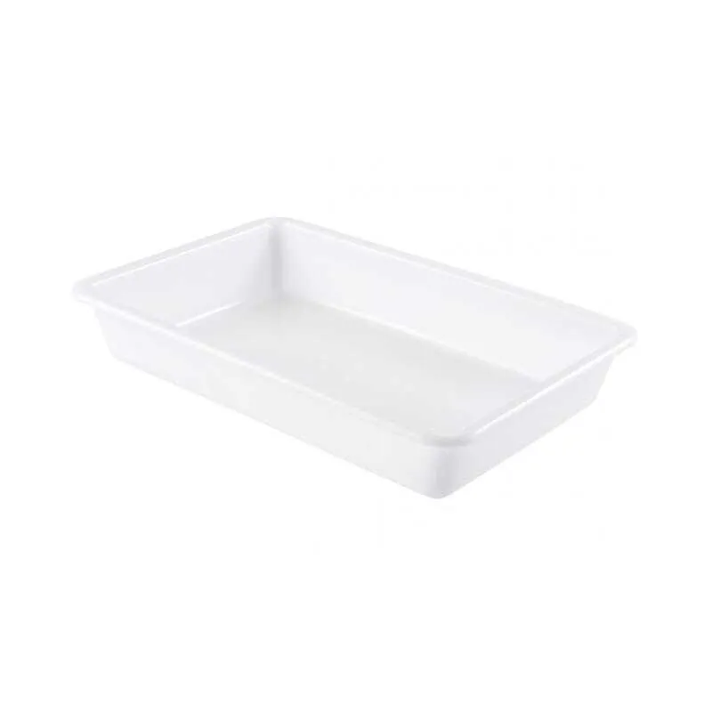 Bac Plat Blanc 8 L