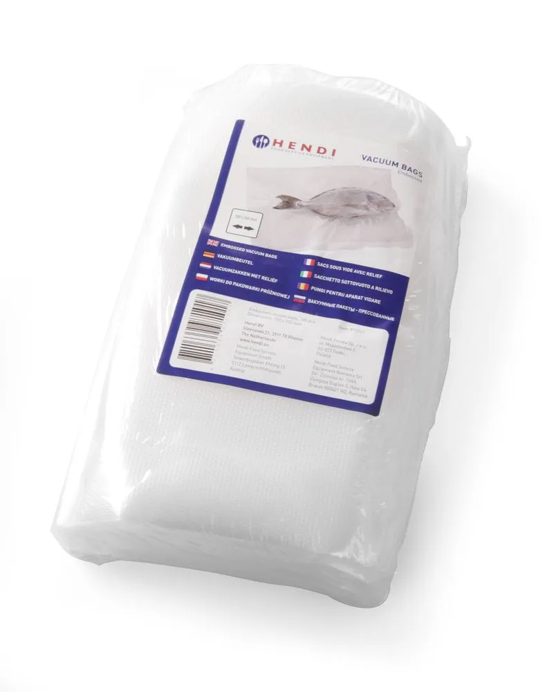 Sacs Sous Vide Gaufrés 150 x 250 mm - Lot de 100