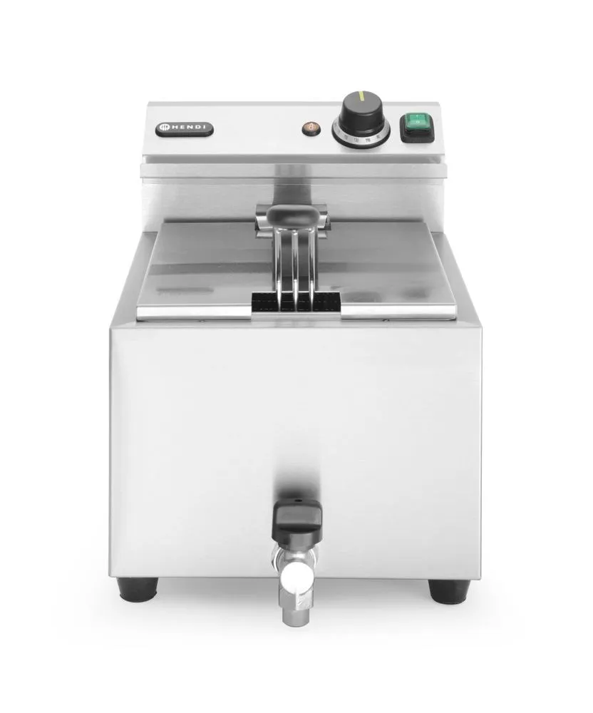 Friteuse Mastercook Profil Line avec Robinet de Vidange - 8 L