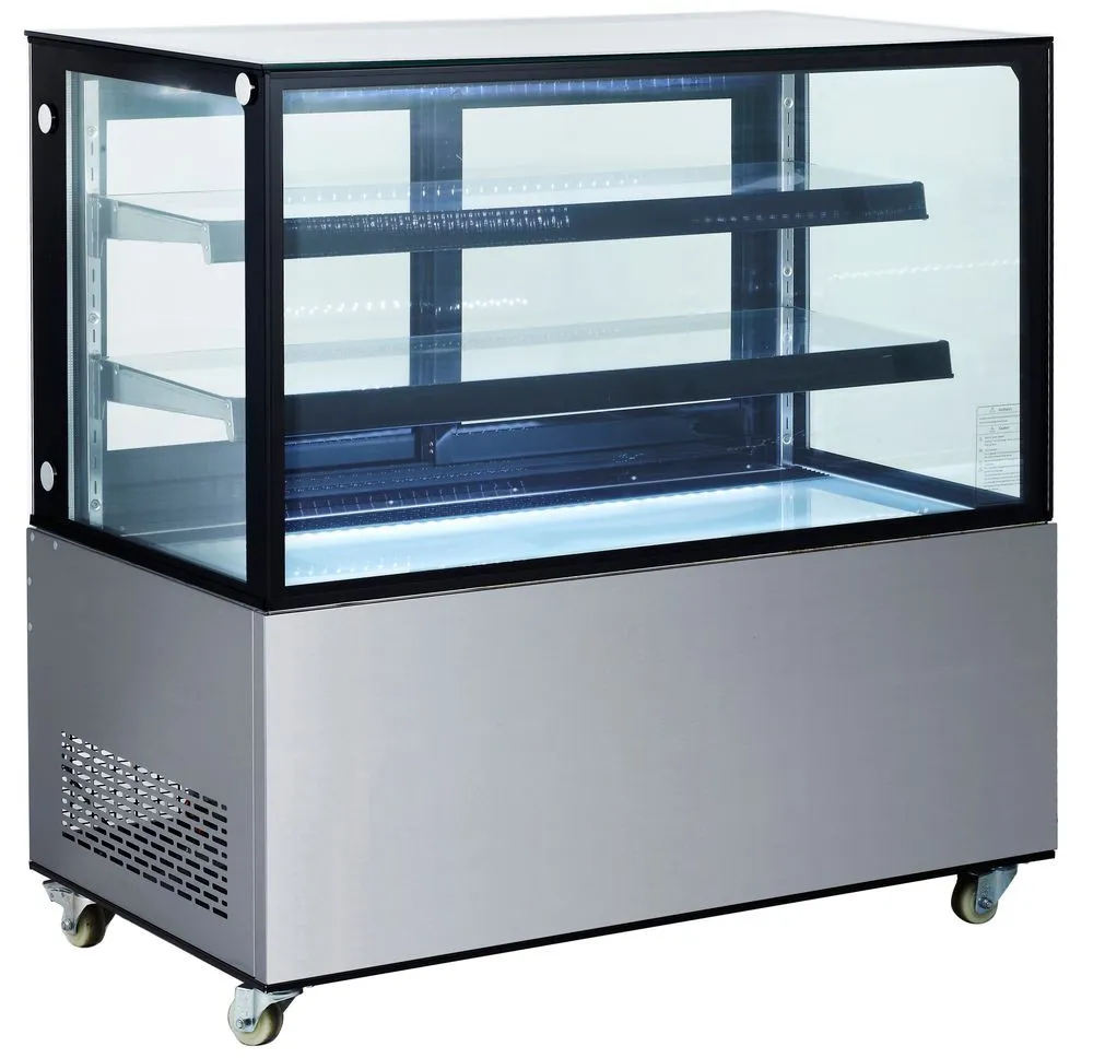 Vitrine Réfrigérée avec 2 Étagères - 410 L