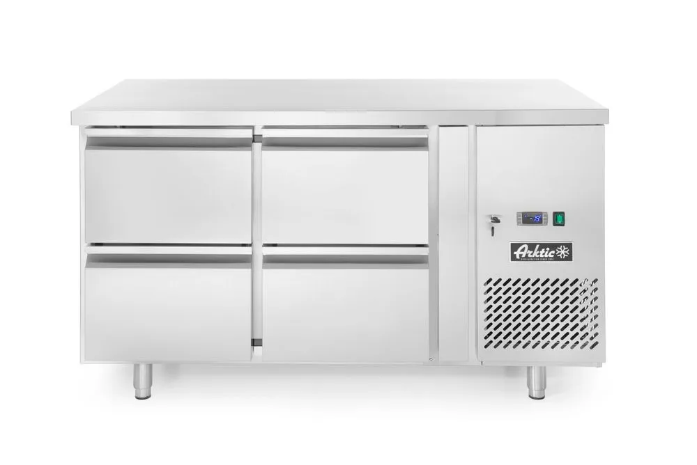 Réfrigérateur Comptoir Profi Line 4 Tiroirs - 280 L