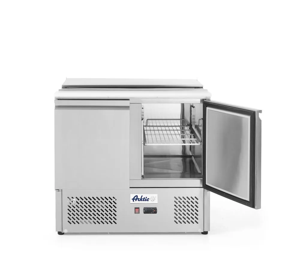 Saladette 2 portes - 300 L - 2 Bacs GN 1/1 et 3 Bacs GN 1/6