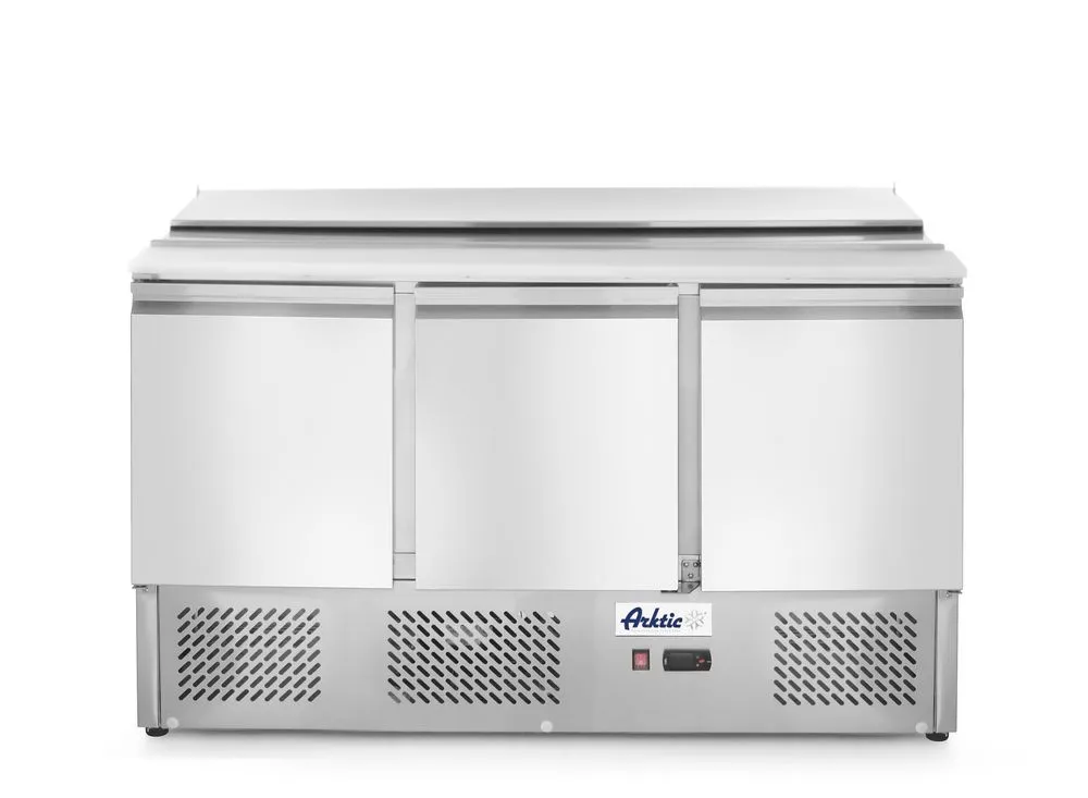 Saladette 3 Portes - 380 L - 4 Bacs GN 1/1
