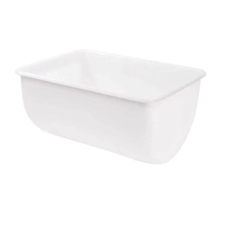 Patière Semi-cylindrique 220 L Blanc