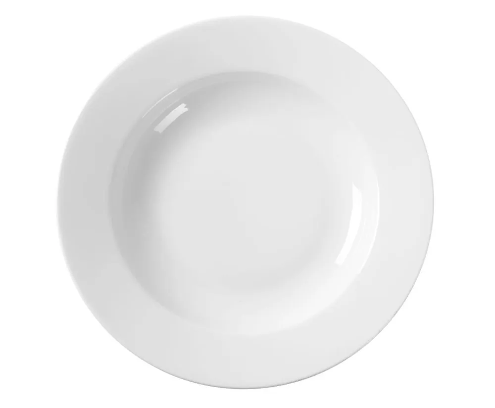 Assiette Creuse en Porcelaine - 230 mm de Diamètre