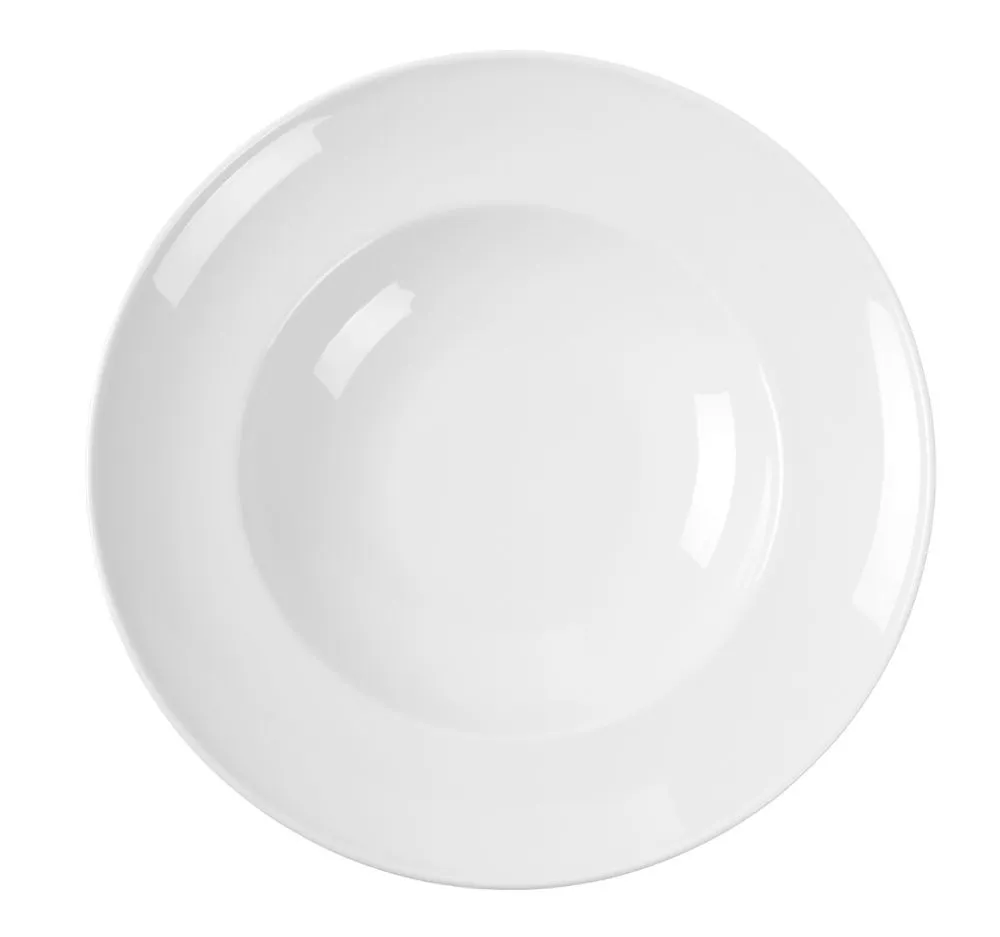 Assiette spéciale Pâtes en Porcelaine - 260 mm de Diamètre