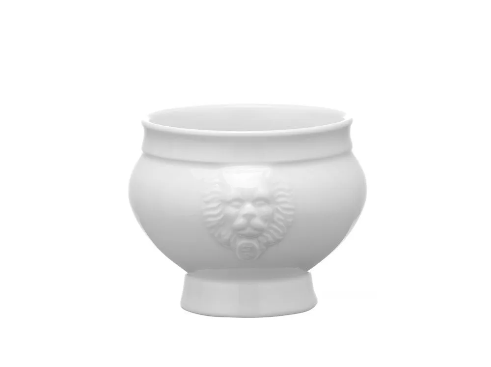 Bol à Soupe Blanc en Porcelaine - 0,125 L