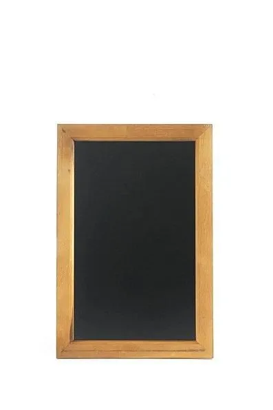 Ardoise avec Cadre en Bois 400 X 600 mm