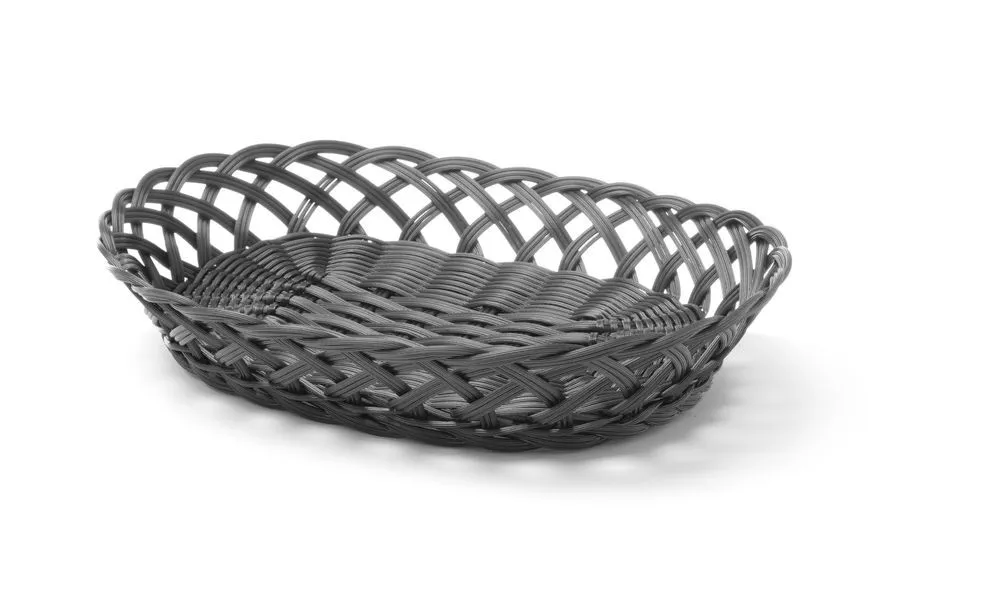 Corbeille Tressée Ovale - 320 x 230 mm
