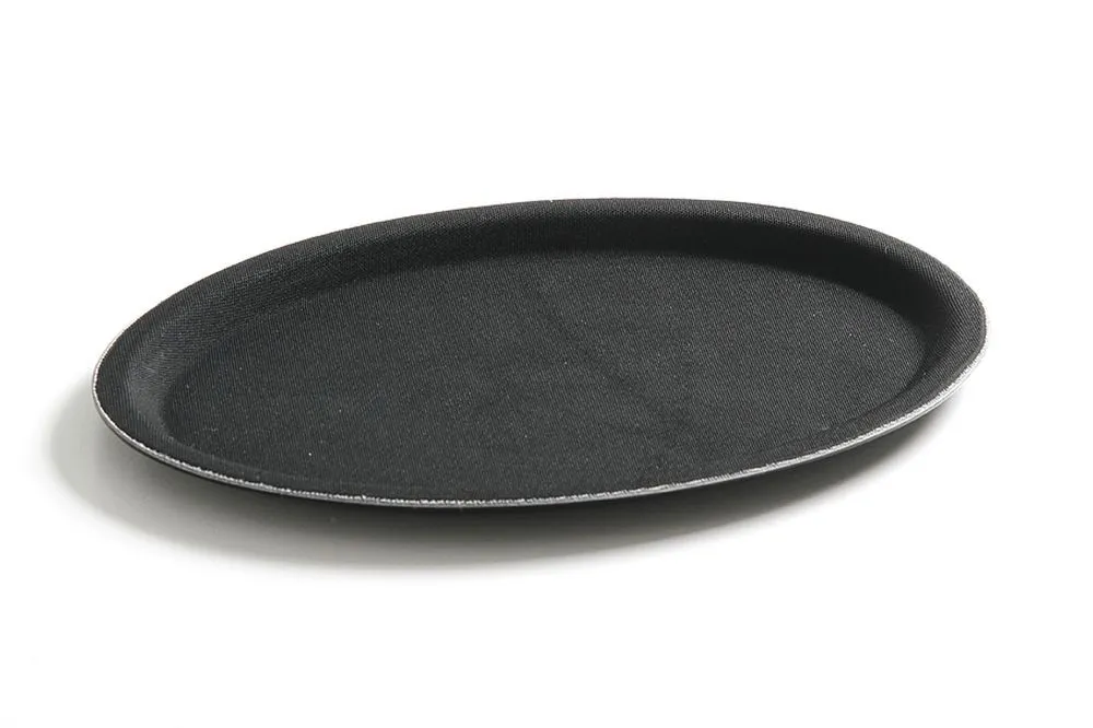 Plateau de Service Ovale Fibre de Verre - 210 x 290 mm